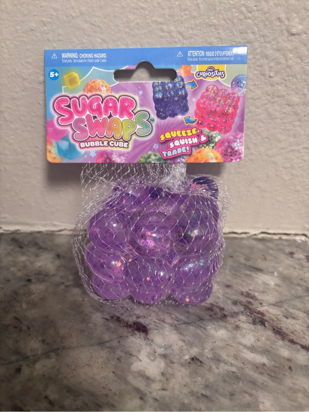 Orb Curoisities Sugar Swaps Bubble Cube Squishy